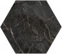 Marble Effect Black/Dark Grey Small Format 150x150 - 250x400 Porcelain for ; Finish - Matt
